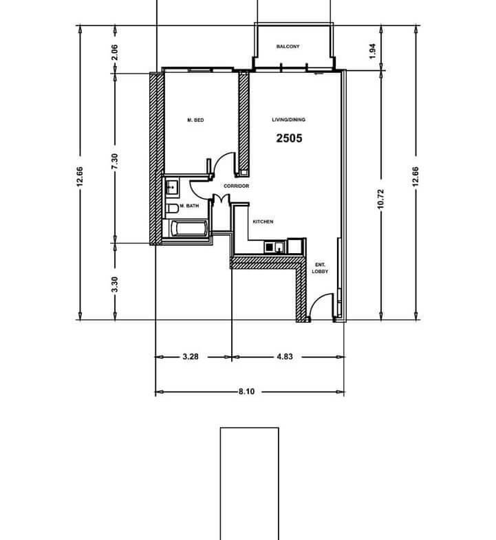 شقة مع غرفة نوم واحدة في البرج الجديد، ذا للايجار جراند، ميناء خور دبي 1 Bedroom apartment for rent in the brand new tower Dubai