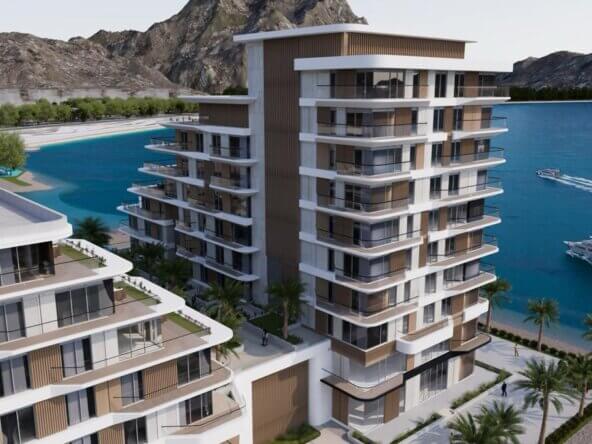 للبيع شقق غرفتين وصاله في خورفكان | For sale: Two-bedroom apartments