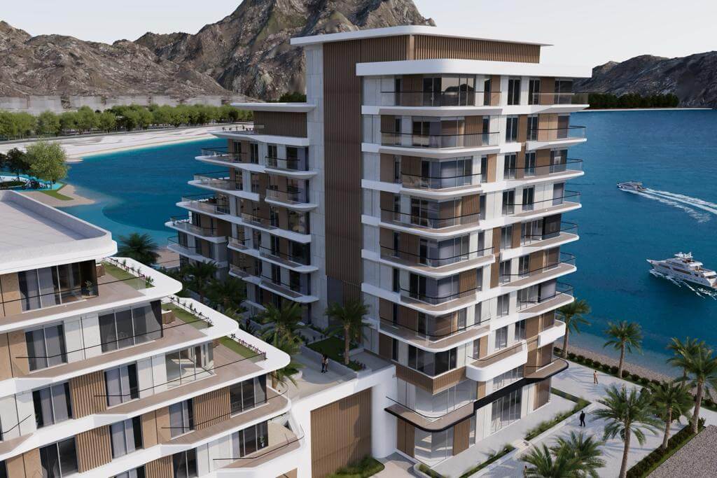 للبيع شقق غرفتين وصاله في خورفكان | For sale: Two-bedroom apartments