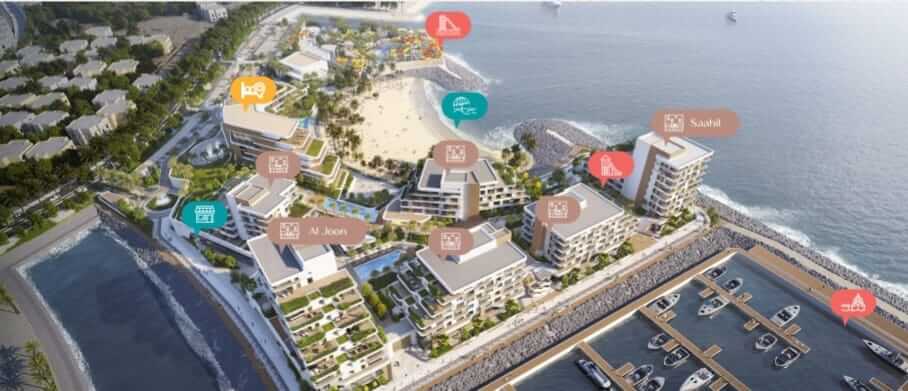 Apartments for sale with 3 bedrooms in Khorfakkan - Sharjah