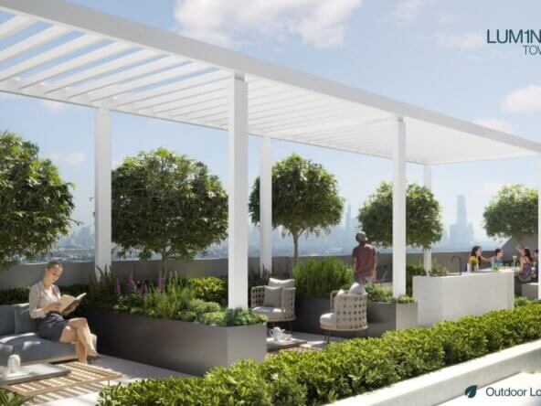 شقه للبيع غرفه و صاله بدبي في منطقه مثلث قريه جميرا |One-bedroom apartment for sale in Dubai
