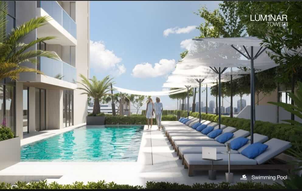 شقه للبيع غرفه و صاله بدبي في منطقه مثلث قريه جميرا |One-bedroom apartment for sale in Dubai