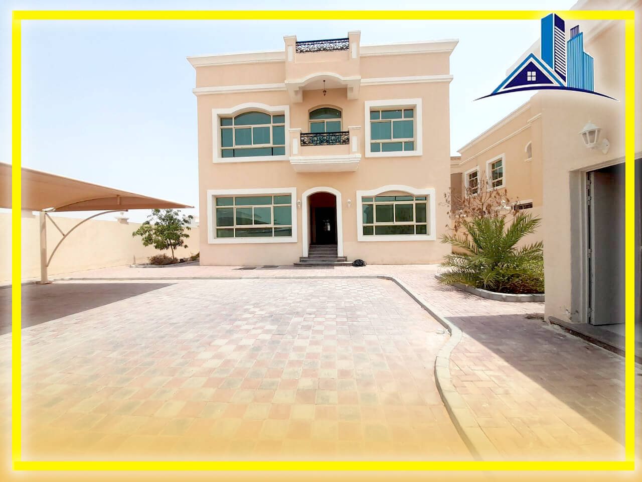 فيلا مستقلة 4 غرف نوم للايجار السنوي في ابوظبي | 4 bedroom independent villa for annual rent in Abu Dhabi