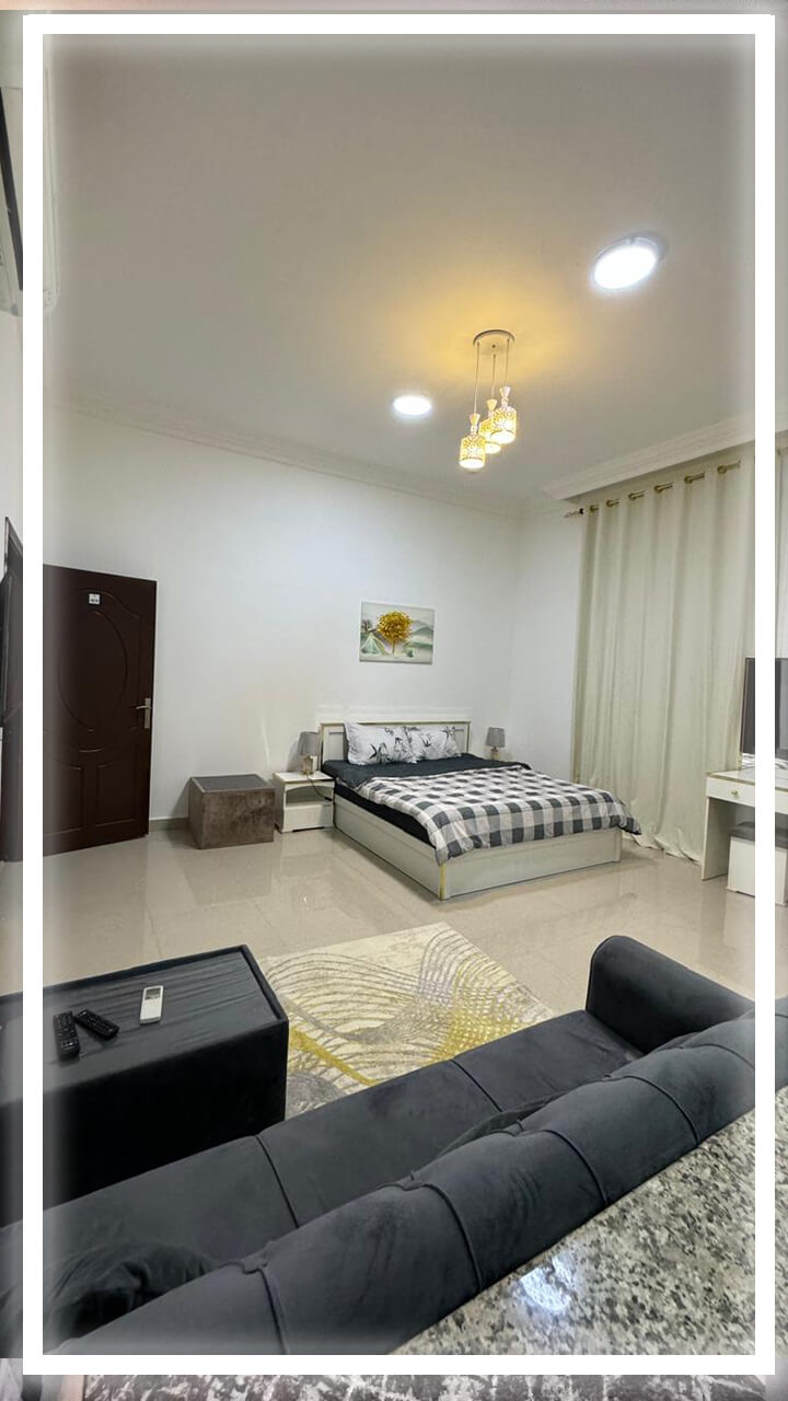 استديو مفروش للإيجار الشهري في أبوظبي | المعترض | Furnished studio for monthly rent in Abu Dhabi