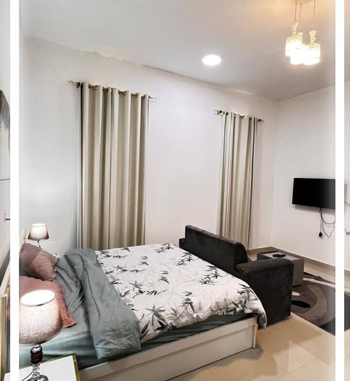 استديو مفروش للإيجار الشهري في أبوظبي | المعترض | Furnished studio for monthly rent in Abu Dhabi