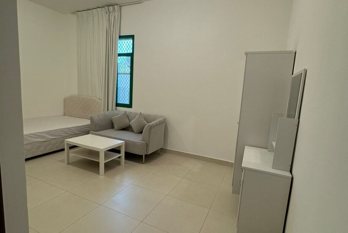 استديو للايجار في ابوظبي السعادة | a studio for rent in Abu Dhabi